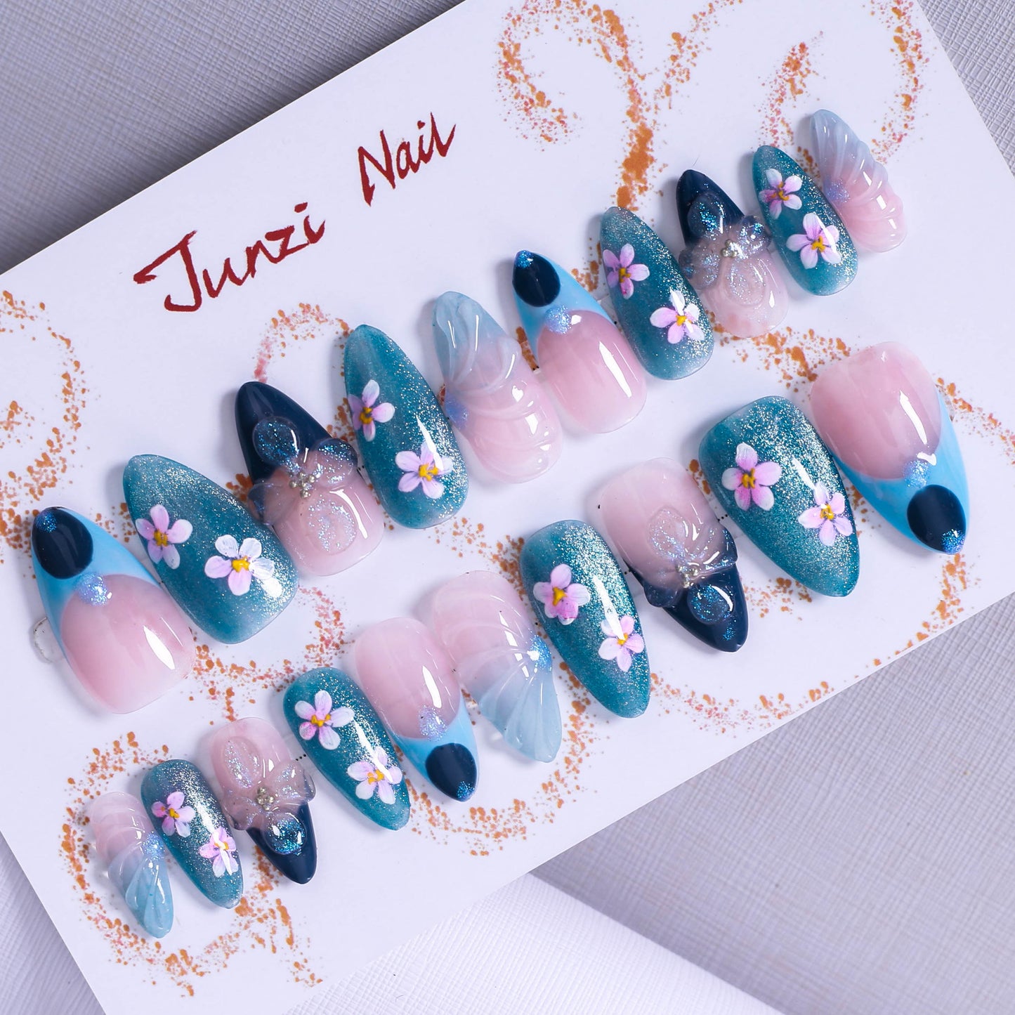 Floral Spring Dream Press On Nail