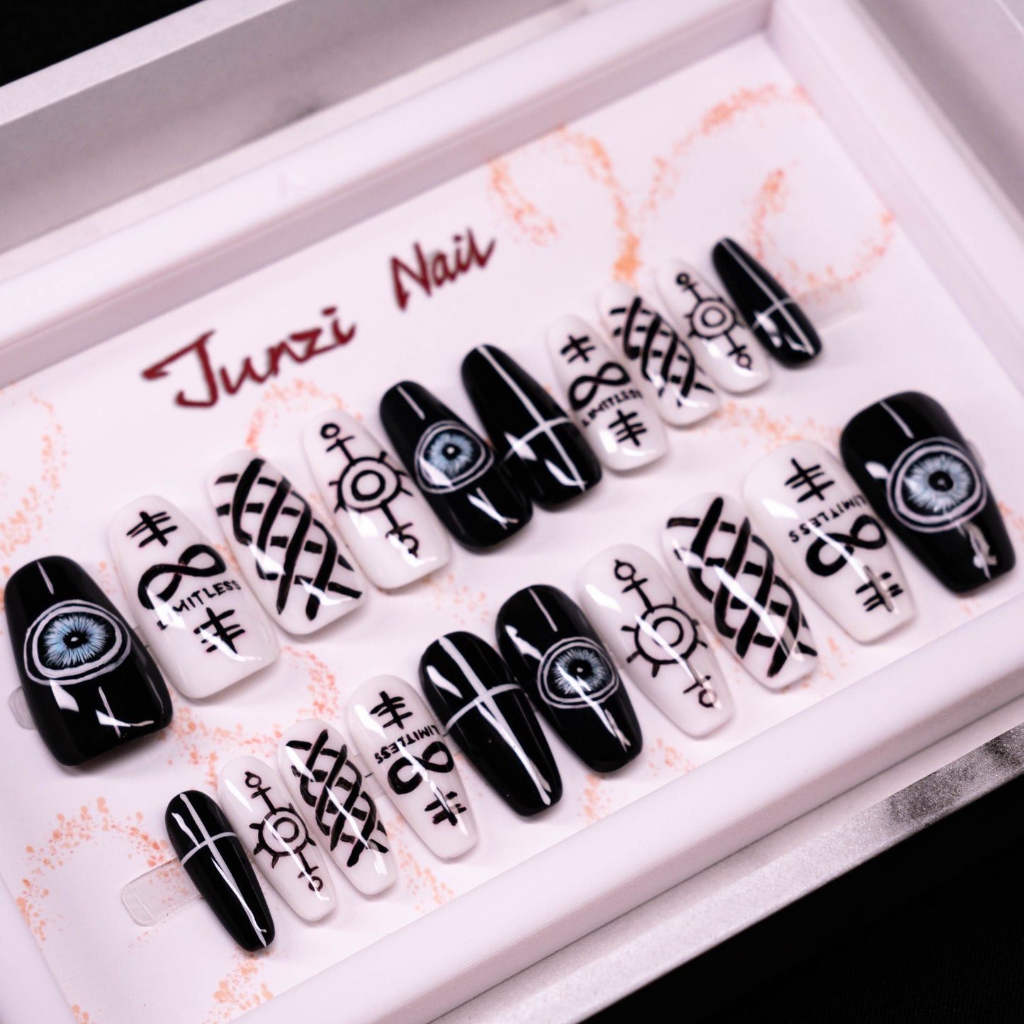 Limitless Geometric Vision Press on Nail
